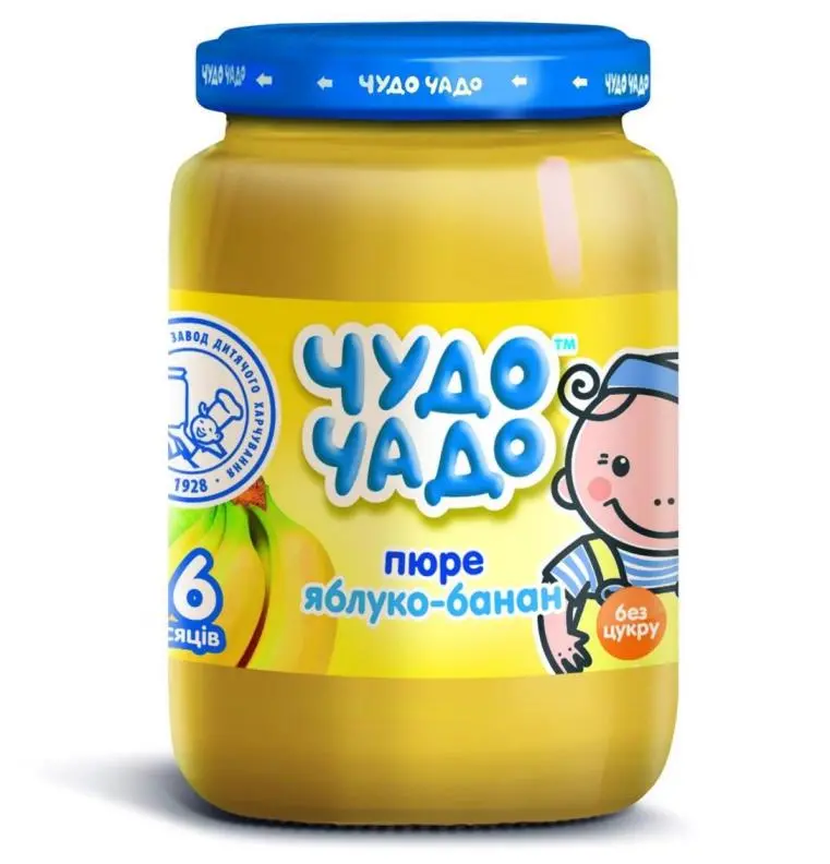 Пюре Яблуко-Банан Чудо Чадо, 170 г
