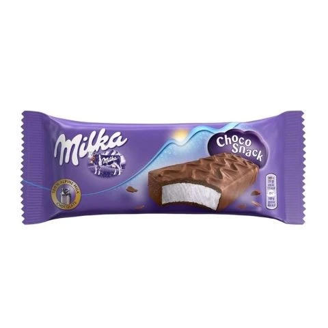 Тістечко бісквітне з молочною начинкою Choco Snack Milka, 32 г
