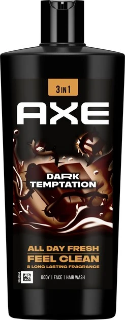Гель для душу та шампунь Total Relax Dark Temptation Axe, 700мл