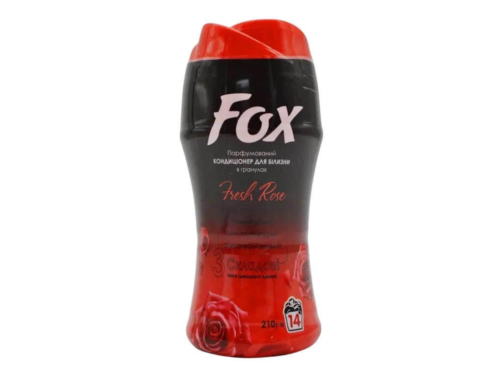 Гранули-парфюм FOX для прання Fresh Rose, 210 гр