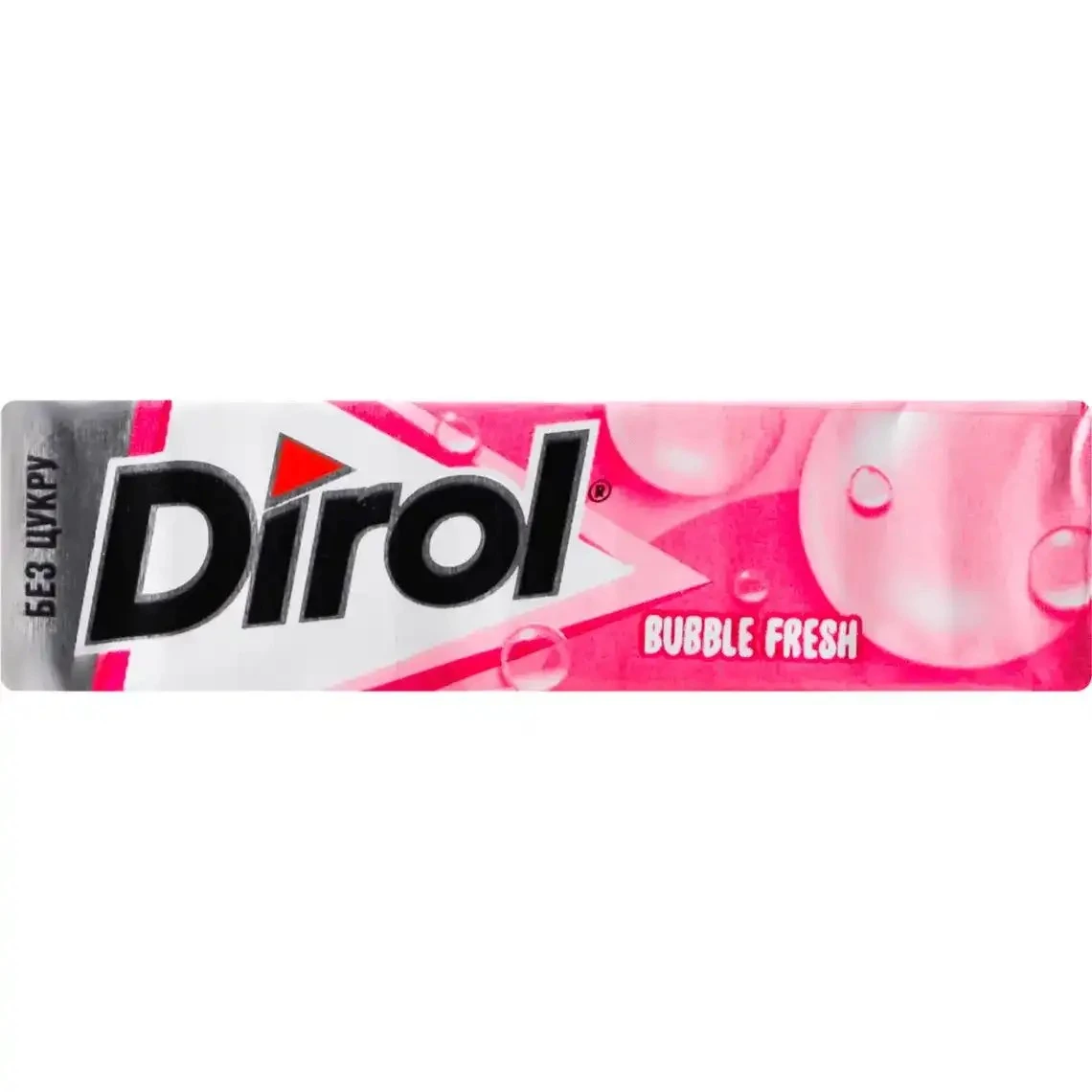 Гумка жувальна без цукру Bubble fresh Dirol, 14 г