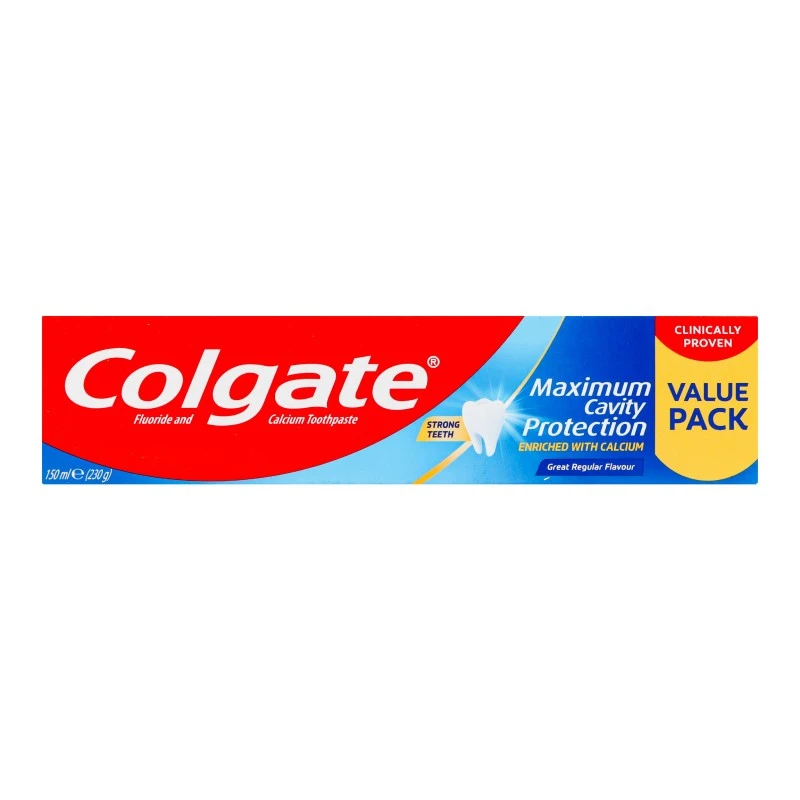 Паста зубна Свіжа м&#039;ята Максимальний захист від карієсу Colgate, 231 г