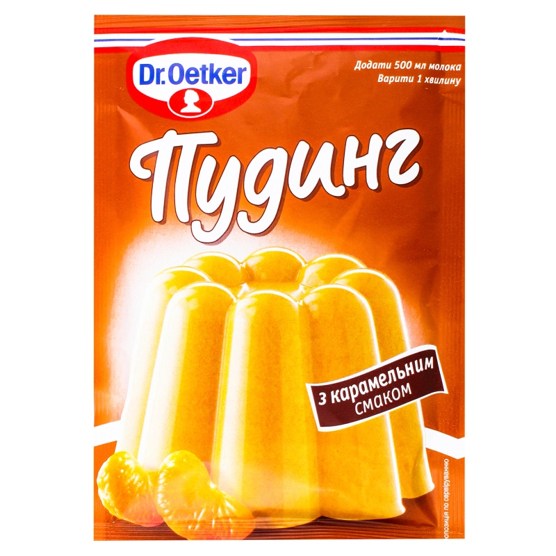Пудинг зі смаком карамелі Dr.Oetker, 40 г