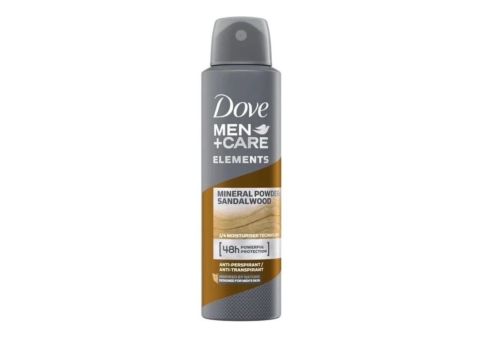 Антиперспірант аерозоль Talc Mineral+Sandalwood Men+Care Dove, 150 мл
