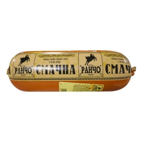 Ковбаса варена Смачна 1/г Ранчо