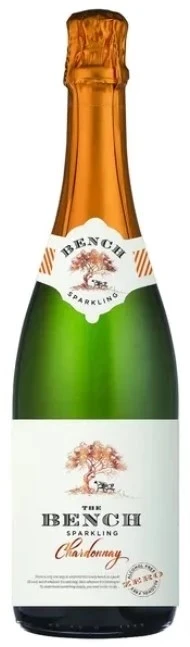 Вино безалкогольне ігристе біле напівсолодке Chardonnay The Bench, 0.75 л
