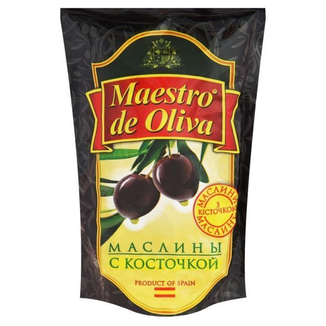 Маслини з кісточкою Maestro de Oliva, 170 г