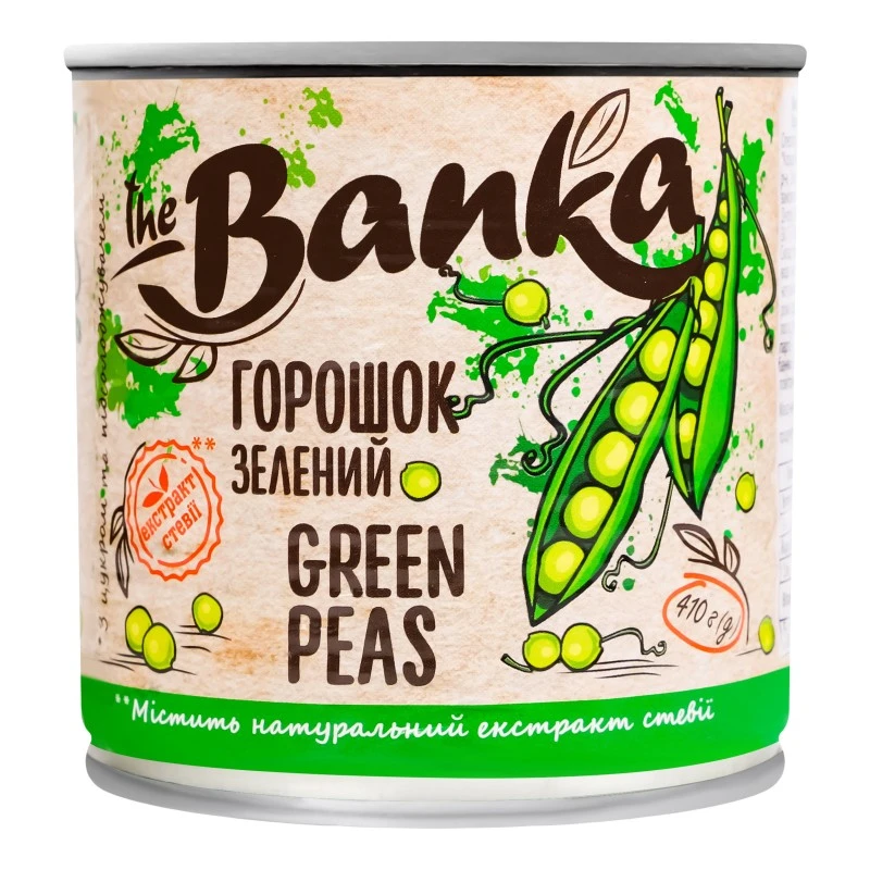 Консервований горошок The Banka, 425 мл