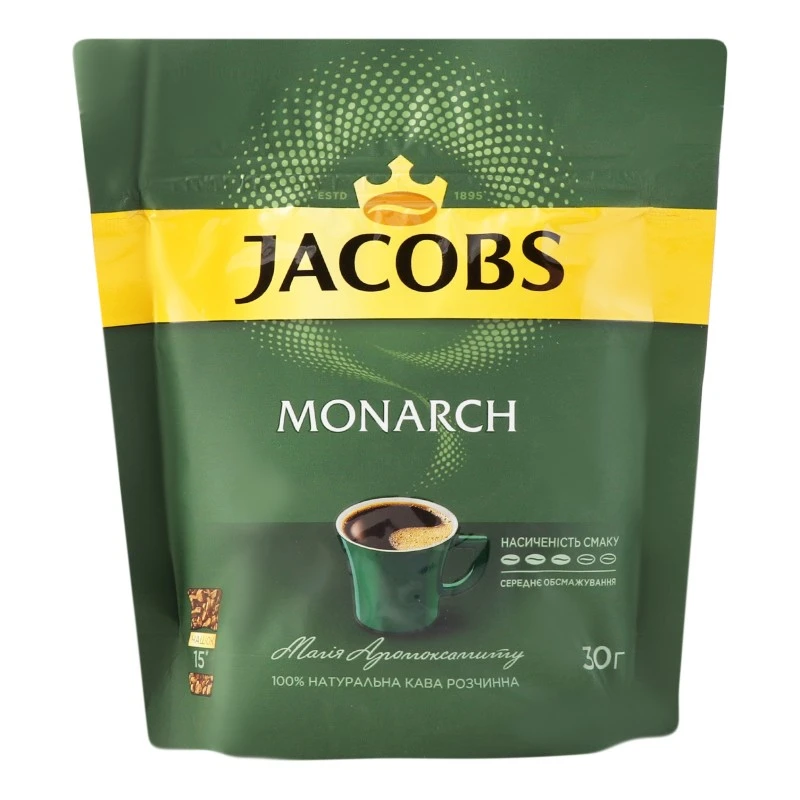 Кава розчинна Monarch Jacobs, 30 г