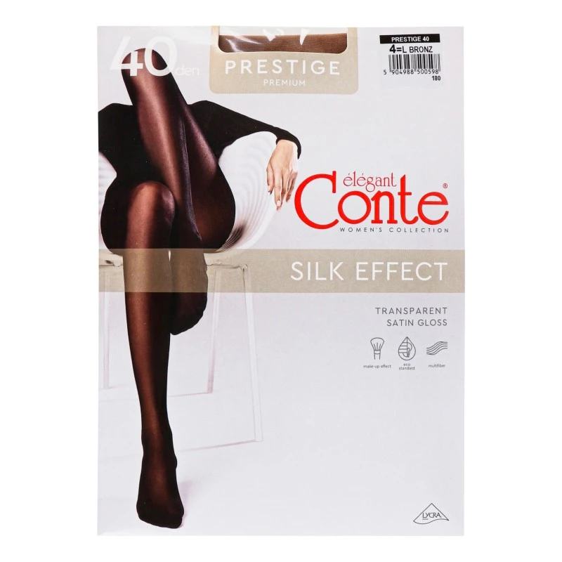 Колготки Prestige 40 den Bronz Conte Elegant, р.4