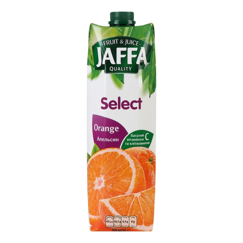 Нектар Апельсин Jaffa, 0.95 л