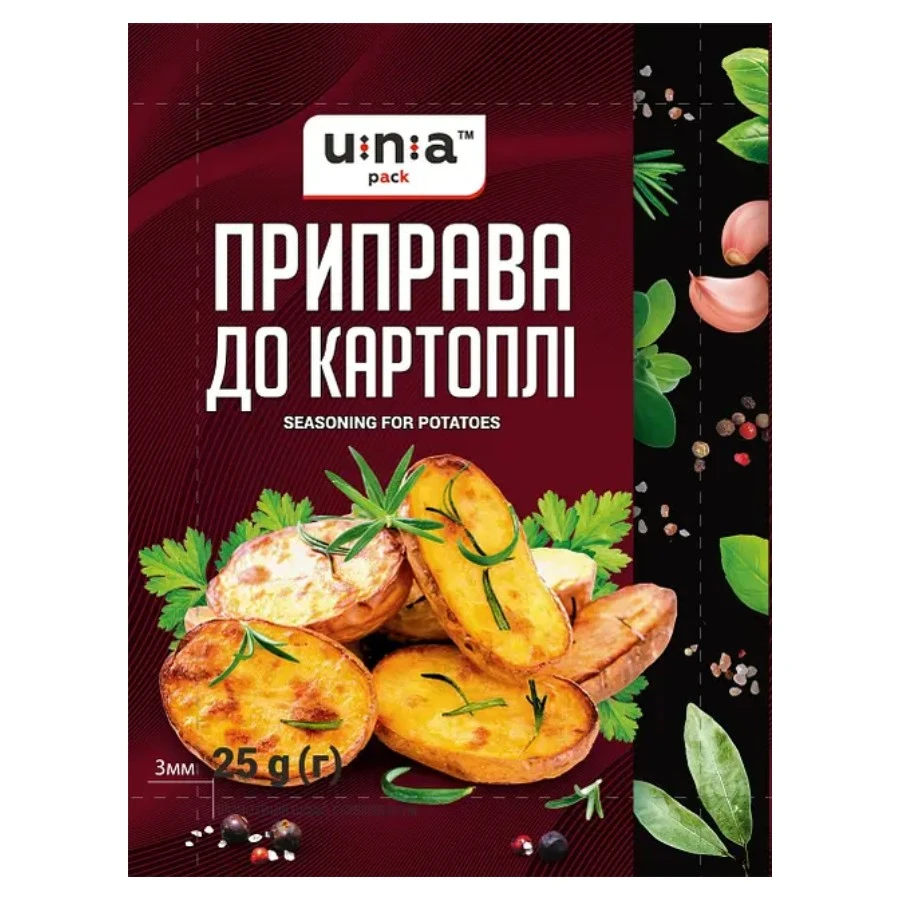 Приправа до картоплі Юна-пак, 25 г