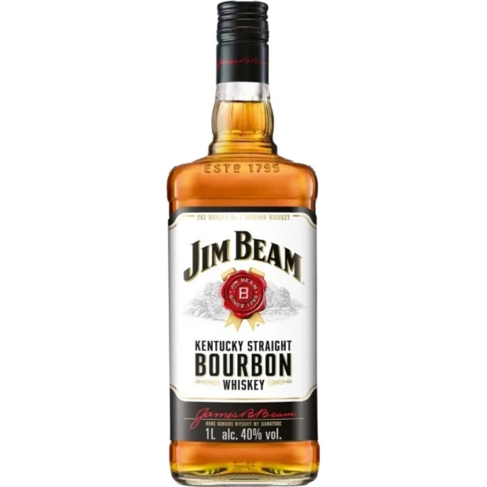 Віскі White Bourbon Jim Beam, 1 л