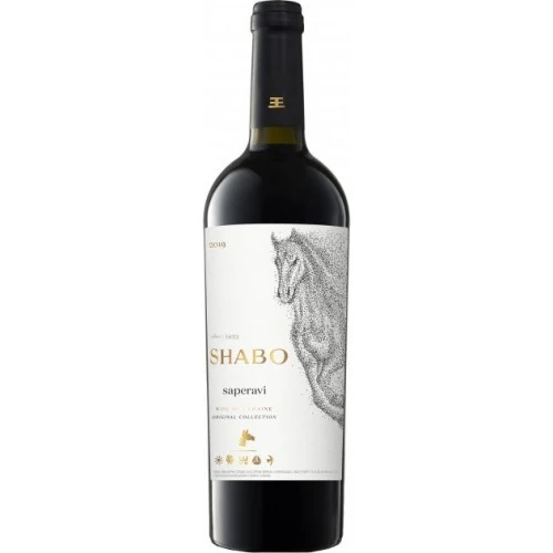Вино червоне сухе Saperavi Shabo, 0.75 л