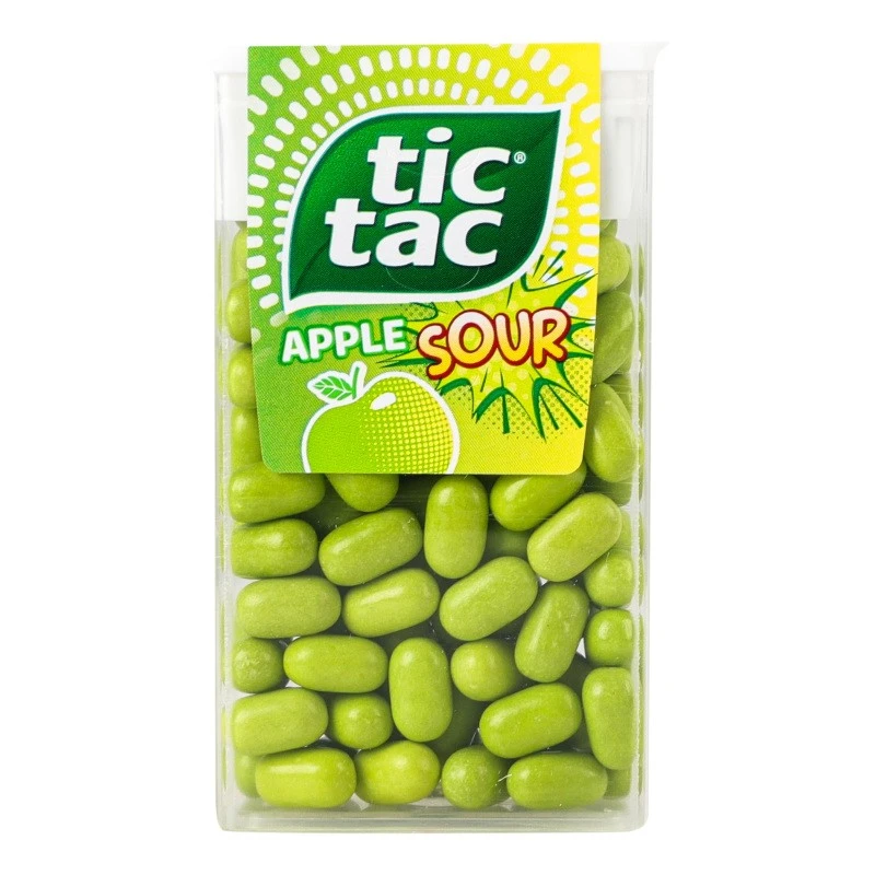 Драже Apple Sour Tic Tac, 55 г