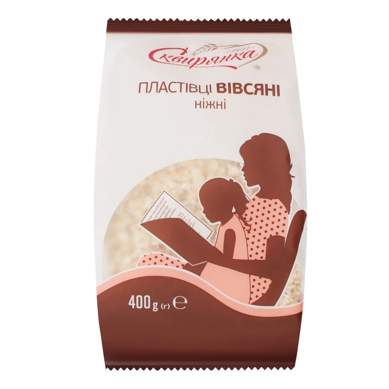 Пластівці вівсяні ніжні Сквирянка, 400 г