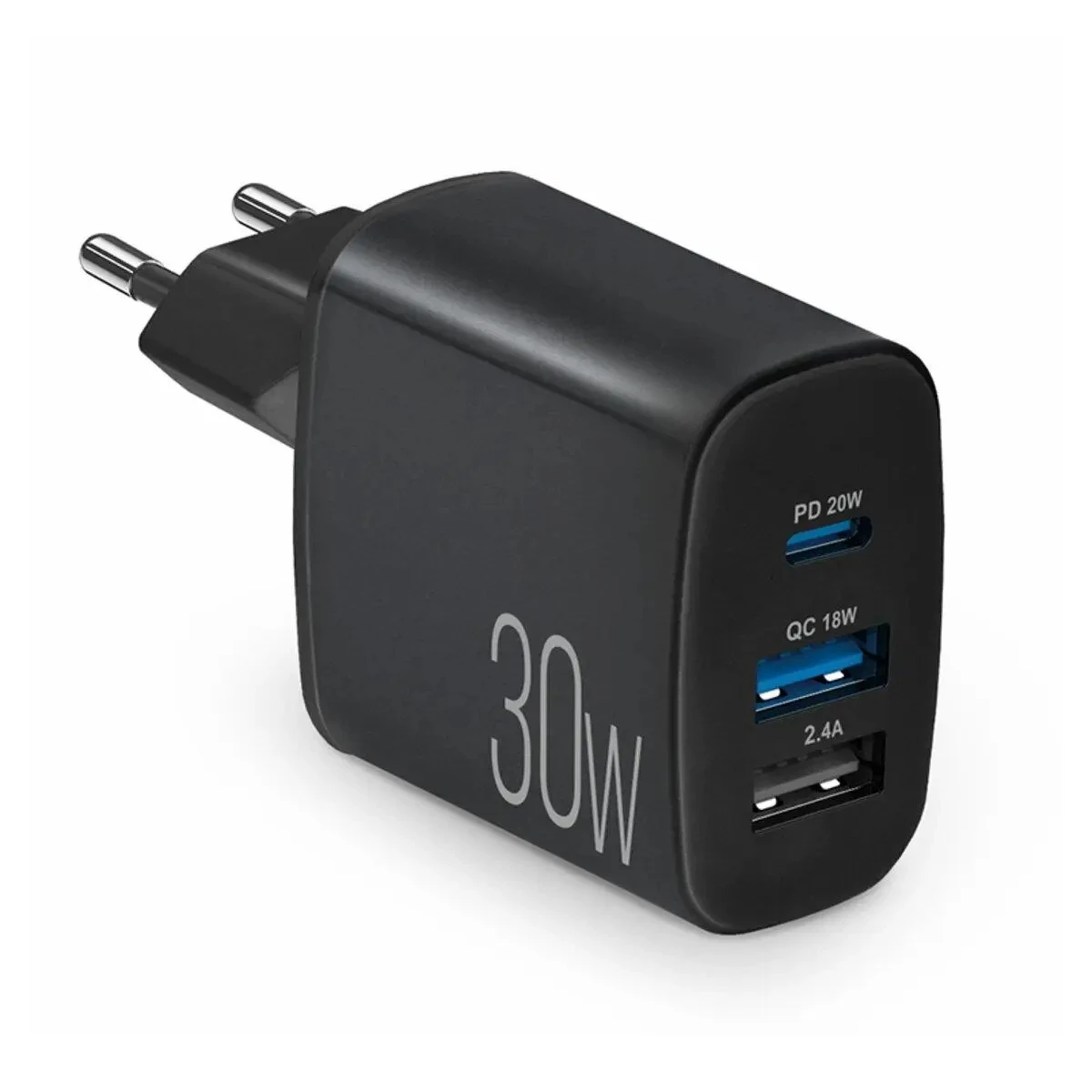Зарядний пристрій ePower PD20W + QC18W + 12W Brevia, шт