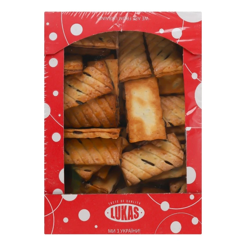 Печиво Марцелик з родзинками Lukas, 450 г