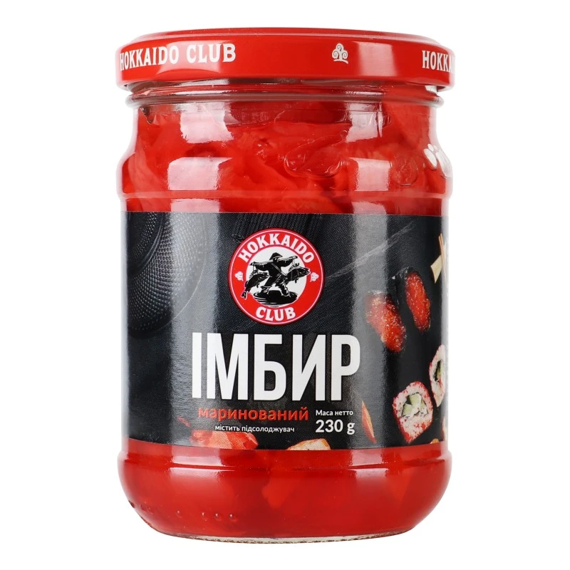 Імбир маринований Hokkaido, 230 г