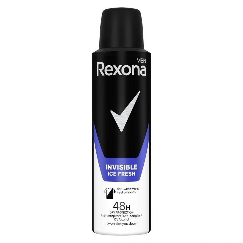 Антиперспірант Invisible Ice Fresh Men Rexona, 150 мл