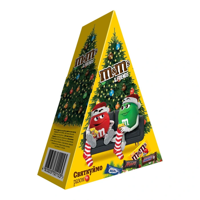 Новорічний подарунок Новорічна ялинка M&amp;M&#039;s&amp;Friends, 96.5 г