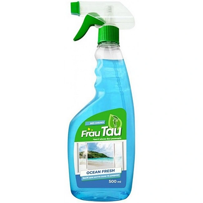Засіб для миття скла та дзеркал Ocean Fresh Frau Tau, 500 мл