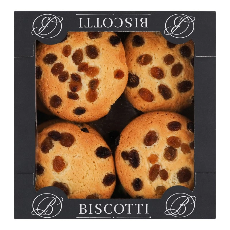 Печиво Американське з родзинками Biscotti, 400 г