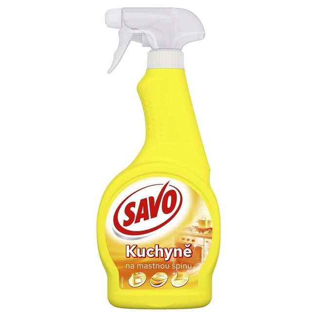 Спрей для очищення від жиру для кухні Savo, 500 мл