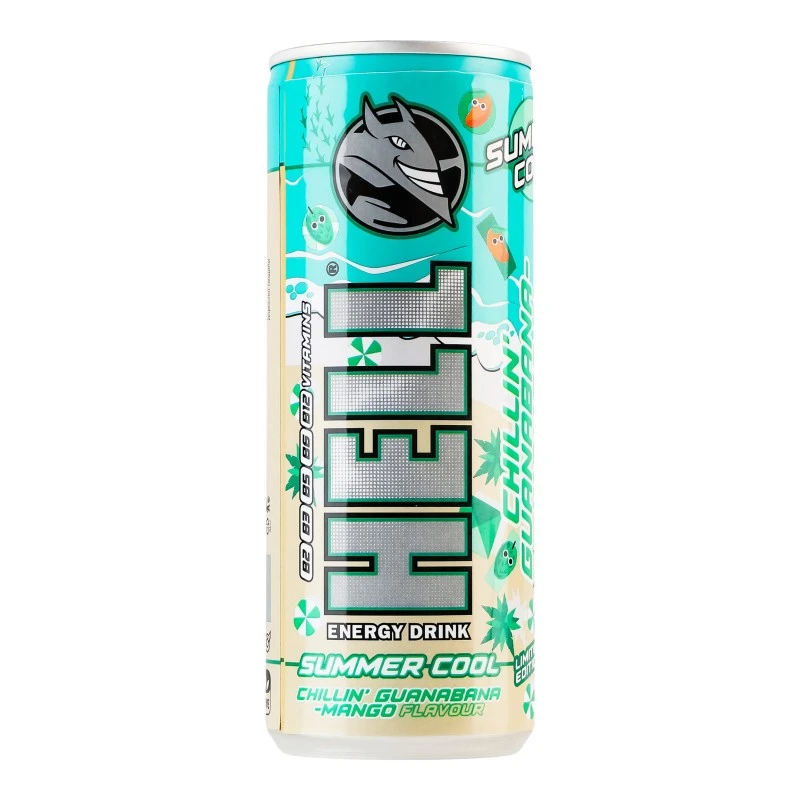 Напій енергетичний б/а газований ж/б Chillin Guanabana Hell, 0.25 л