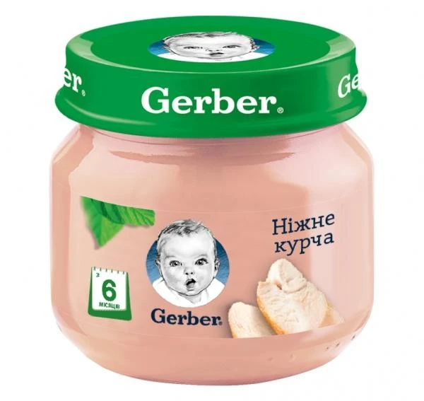 Пюре ніжна курка Gerber, 80 г