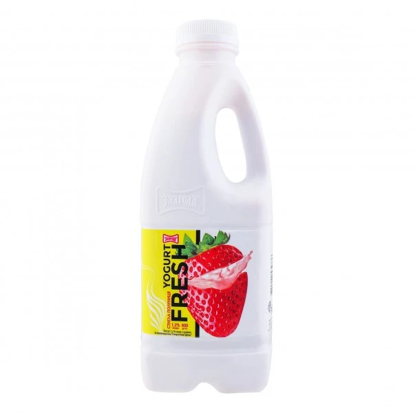 Йогурт 1.2% Стигла полуниця Yogurt Fresh Злагода, 800 г