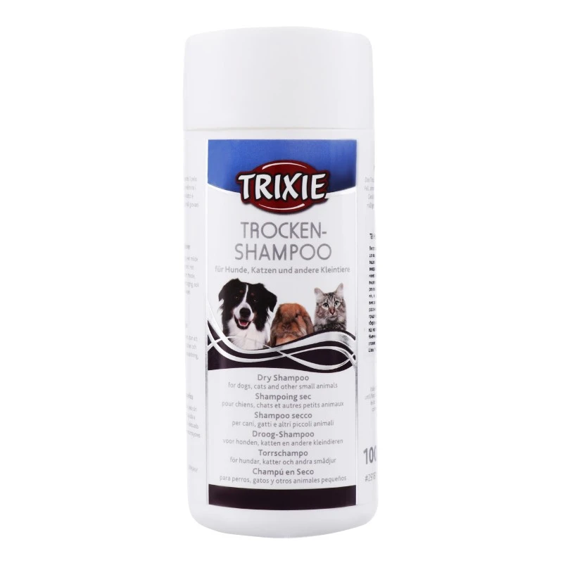 Шампунь сухий для собак, кішок та інших невеликих тварин Trocken-Shampoo Trixie, 100 г