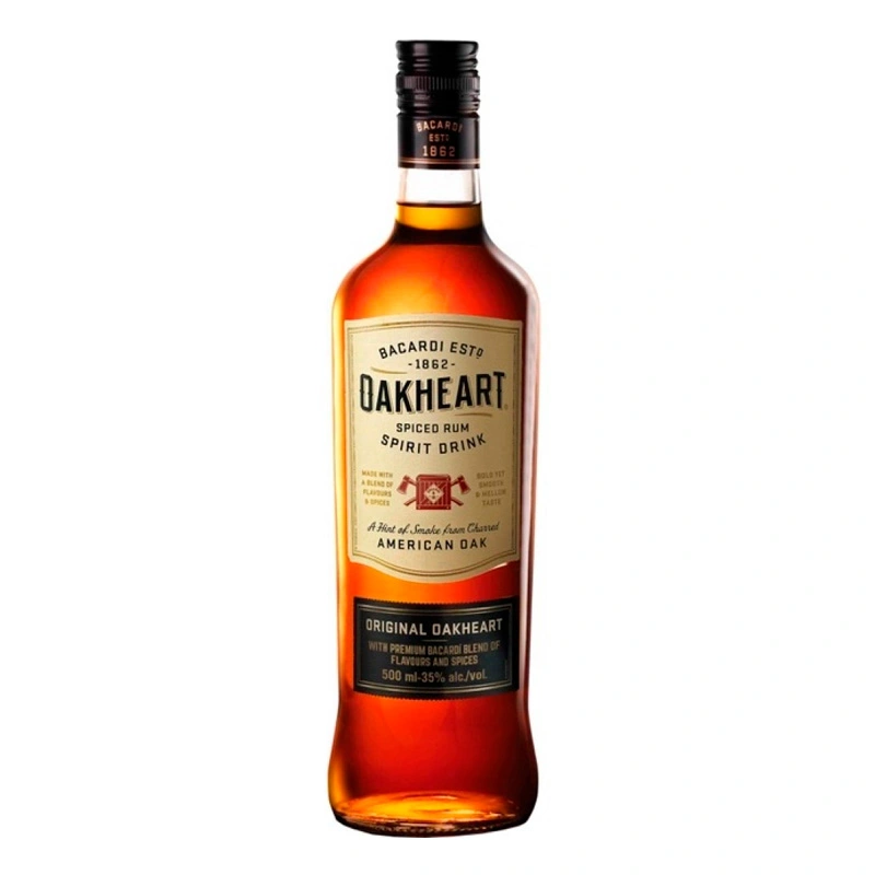 Ром Oakheart Original Bacardi, 0.5 л