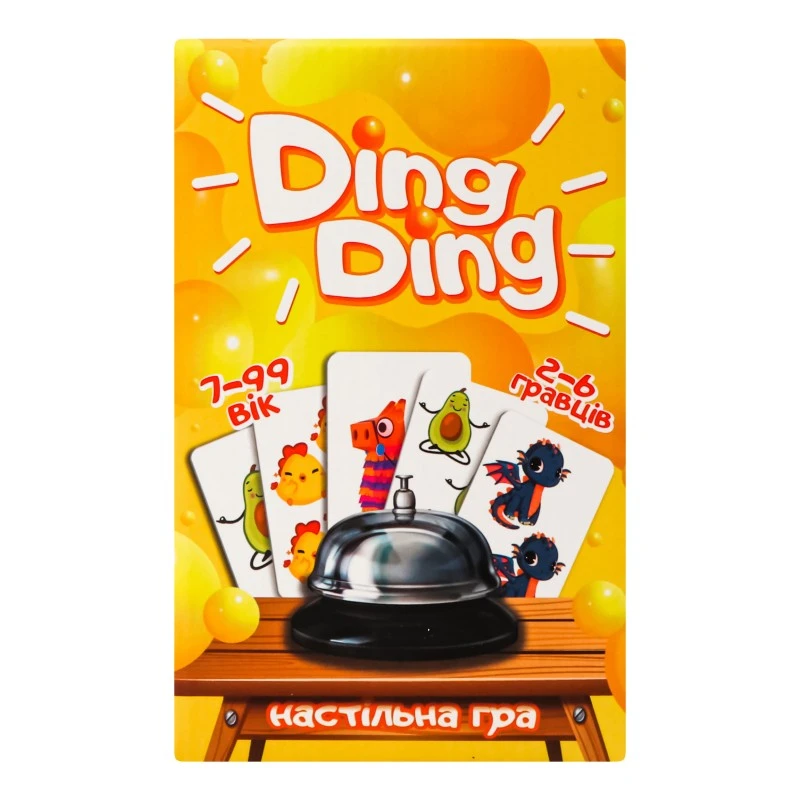 Гра настільна для дітей від 7років 30324 Ding Ding Strateg 1шт