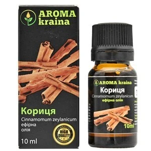 Ефірна олія Кориця Aroma kraina, 10 мл