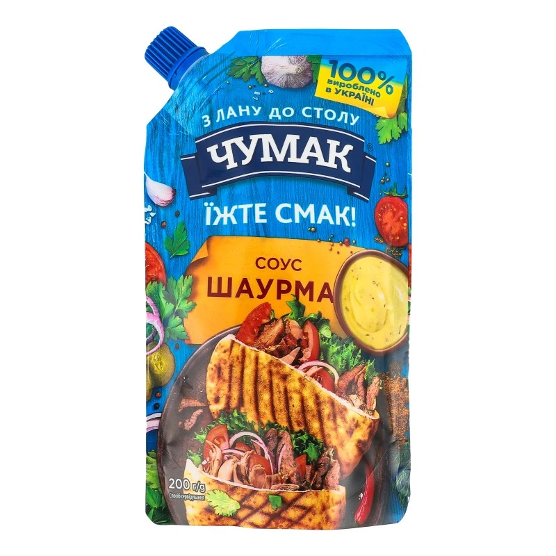 Соус Шаурма Чумак д/п 200г OLK