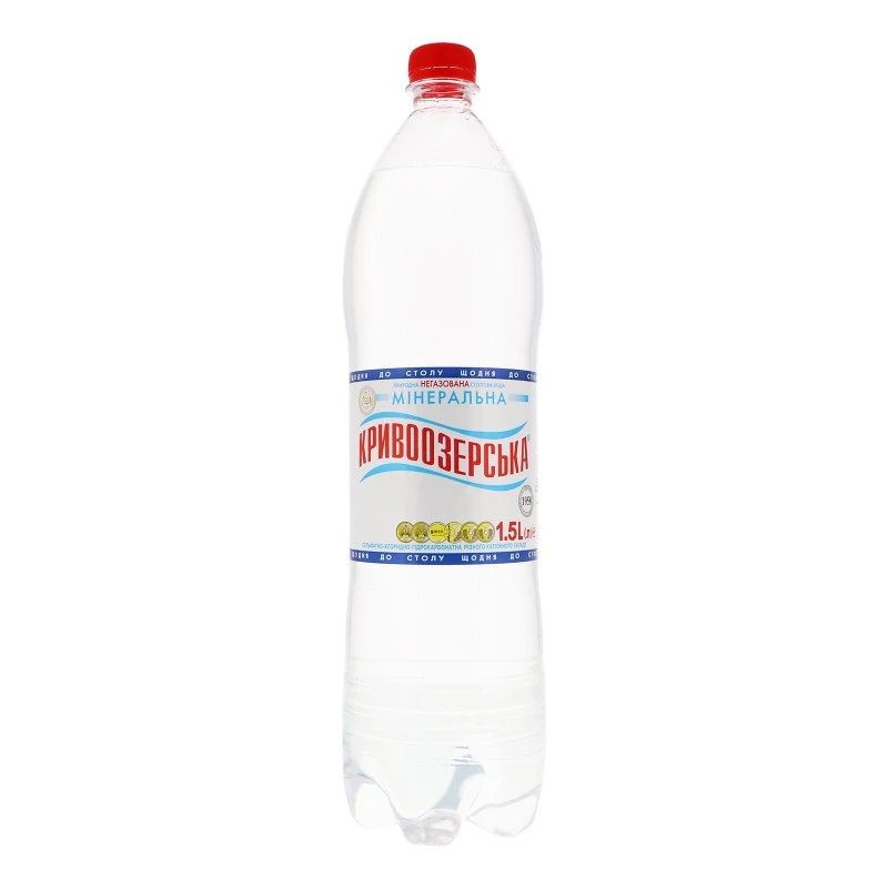 Вода негазована Кривоозерська, 1.5 л