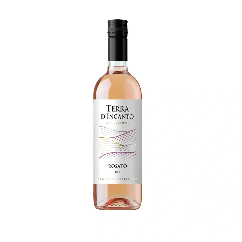 Вино 10.5% рожеве сухе Rose Terra d&#039;Incante, пл 0.75 л