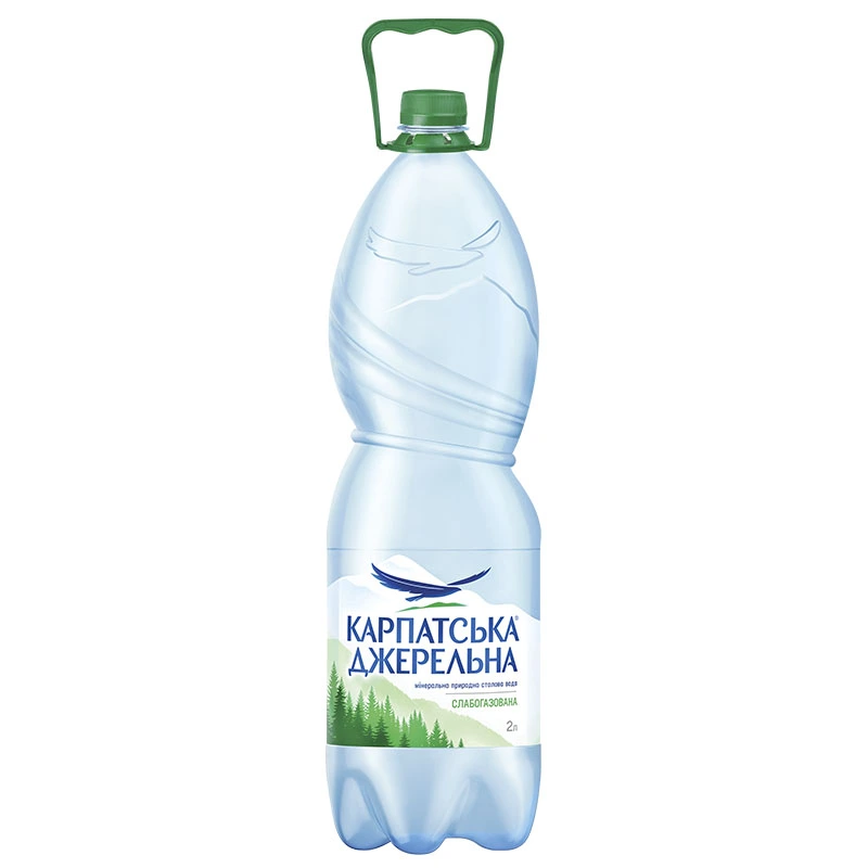 Вода слабогазована Карпатська Джерельна, 2 л