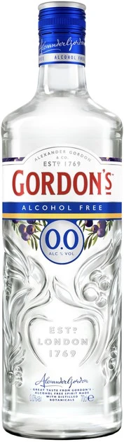 Напій безалкогольний 0% Alcohol free Gordon&#039;s, 0.7 л