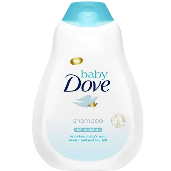 Шампунь для дітей Rich moisture Baby Dove, 400 мл
