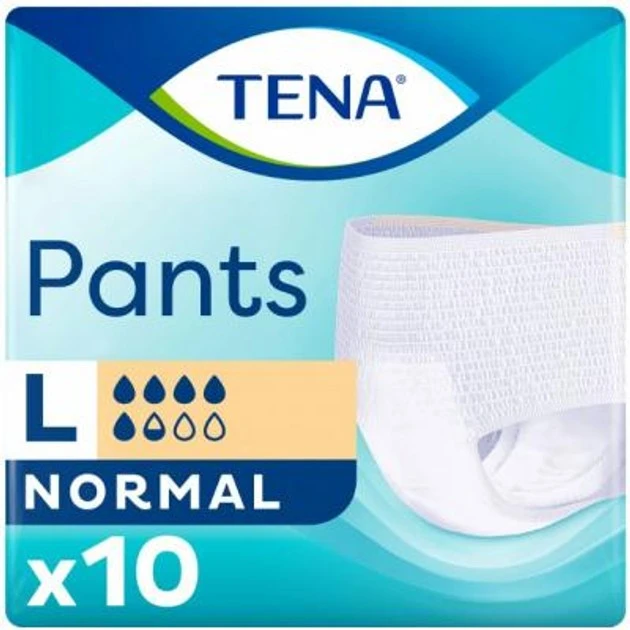 Підгузники-трусики Large Pants Normal Tena, 10 шт/уп.