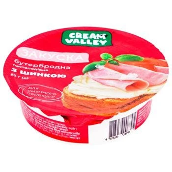 Закуска бутербродна з шинкою Cream Valley, 85 г
