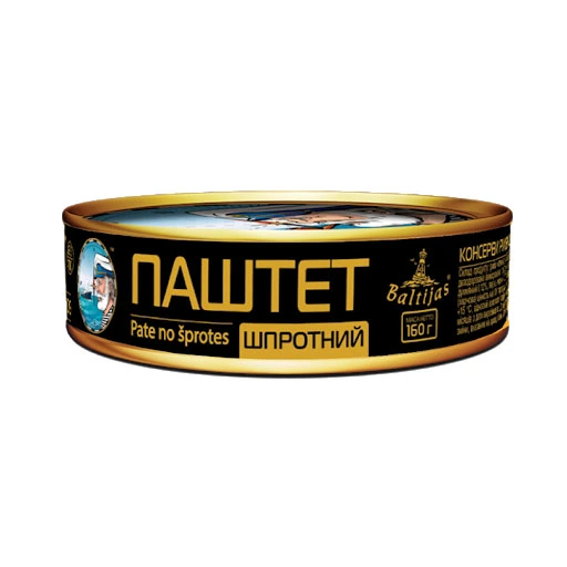 Паштет шпротний Балтіяс, 160 г