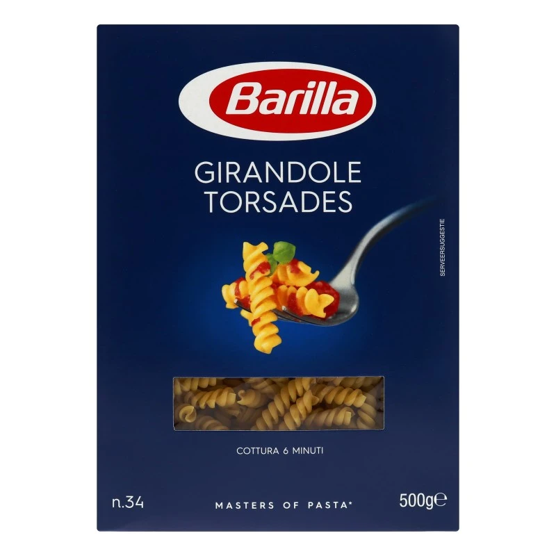 Макарони Girandole Torsades Barilla, 500 г
