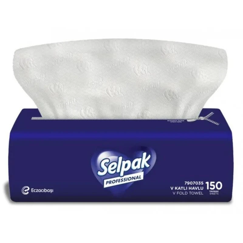 Рушник паперовий 2-х шаровий  Professional Premium  Selpak, 150 аркушів