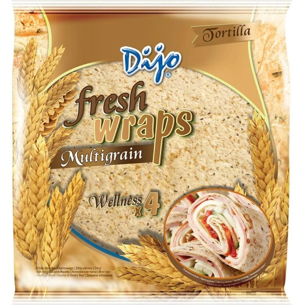 Тортілья мультизернова Dijo м/у 4х62.5г