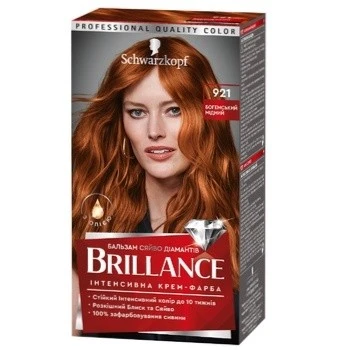 Фарба для волосся 921 Богемський мідний Brillance,142.5 мл