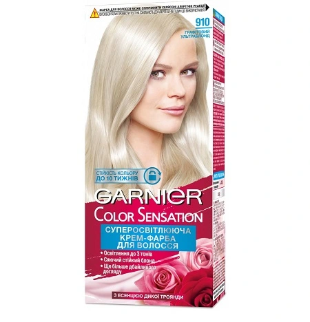 Фарба для волосся 910 Графітовий-ультраблонд Garnier, 110 мл