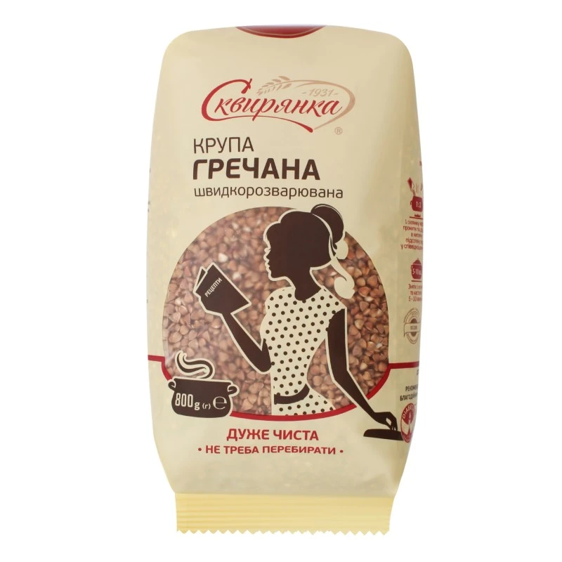 Крупа гречана Сквирянка, 800 г
